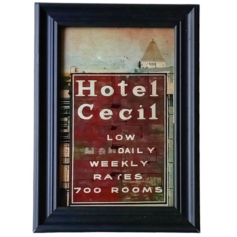 cecil hotel Richard Ramirez serial killer creepy hotel art oddities horror crime